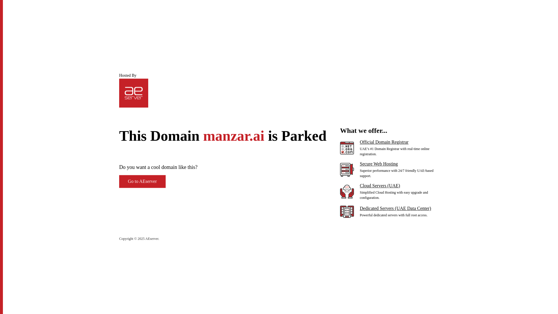 website screenshot of https://manzar.ai/