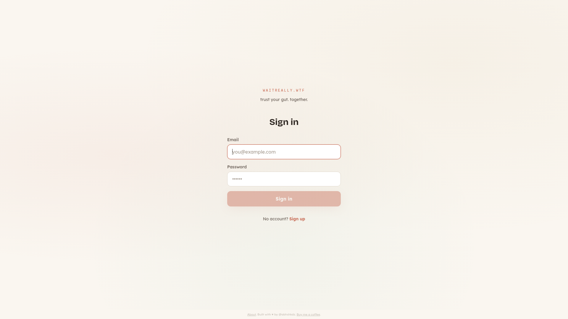 website screenshot of https://waitreally.wtf/