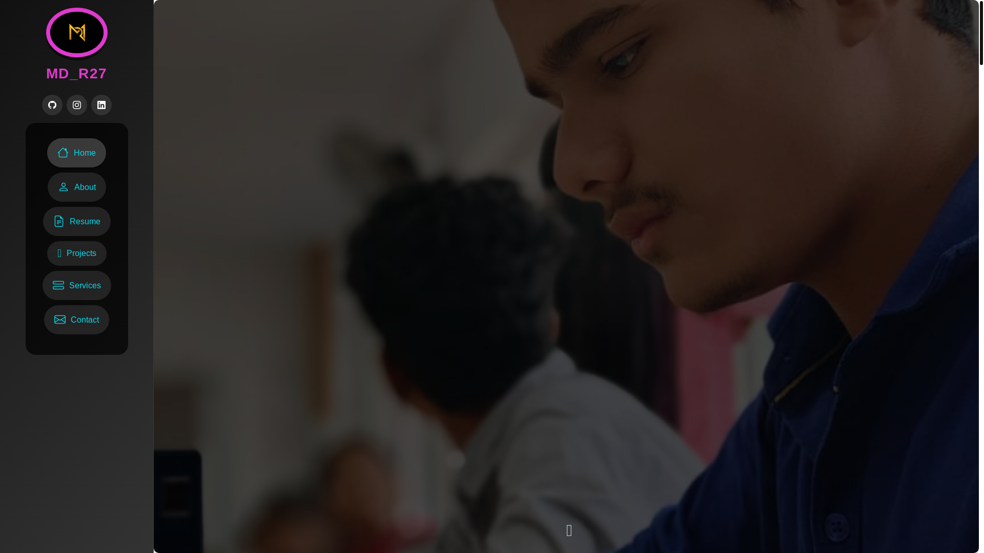 website screenshot of https://rizwanmd.pages.dev/