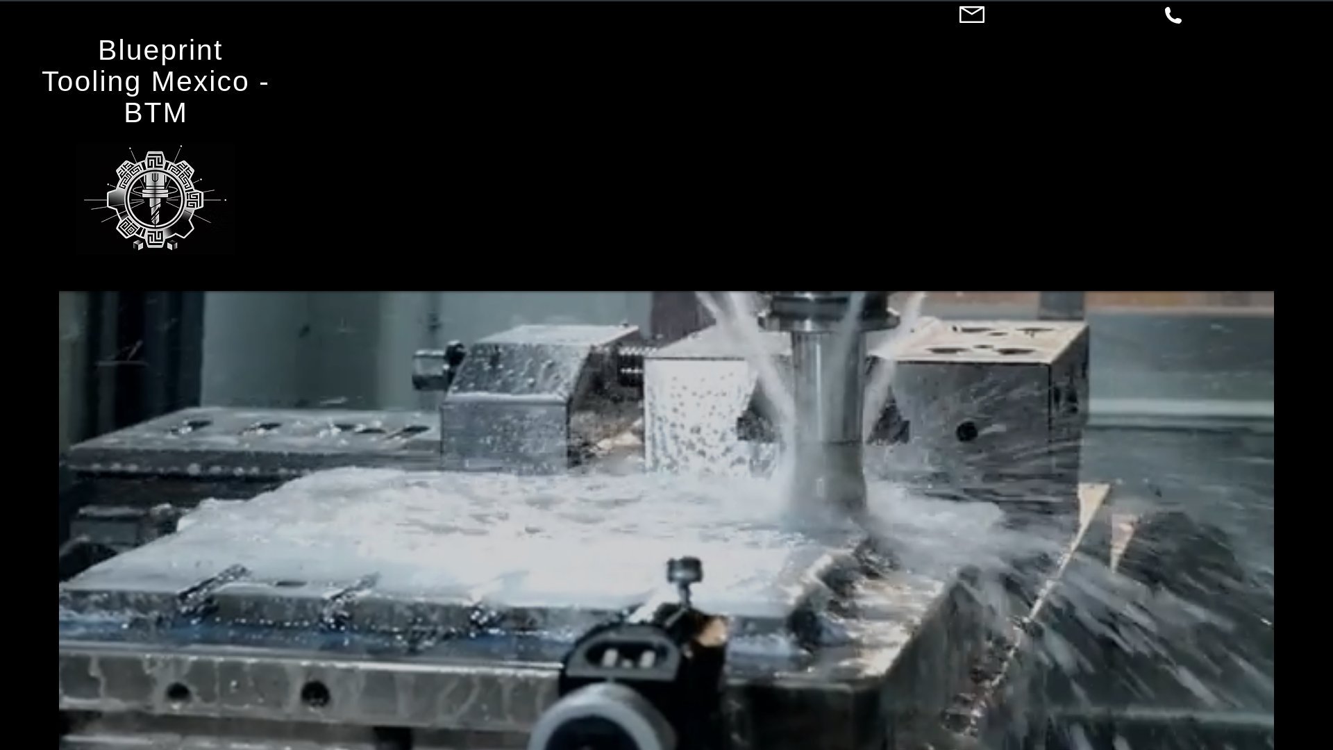 website screenshot of https://blueprint-tooling.com