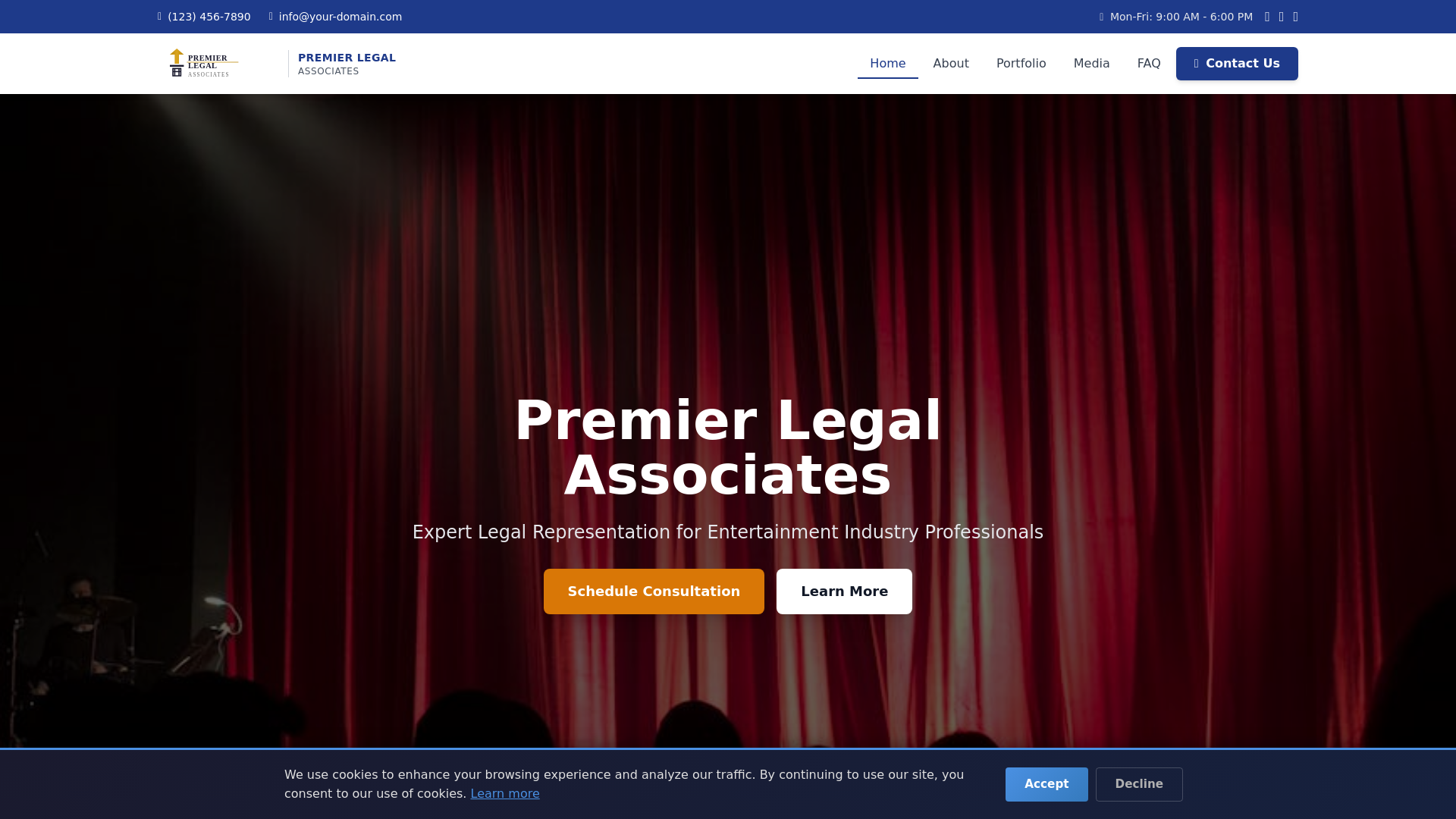 website screenshot of https://niveora.vip/