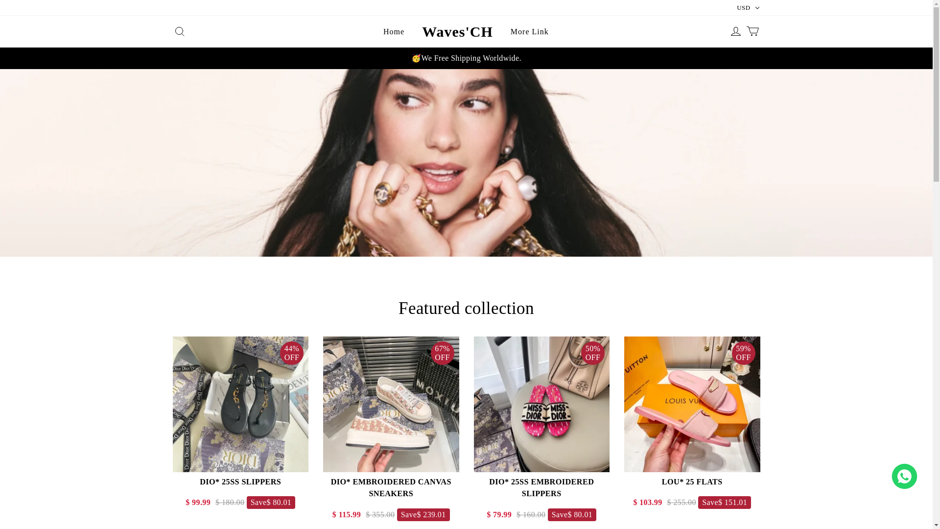 website screenshot of https://wavesch.shop/