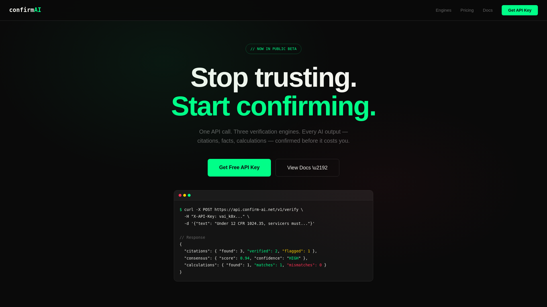 website screenshot of https://verifyai.pages.dev/
