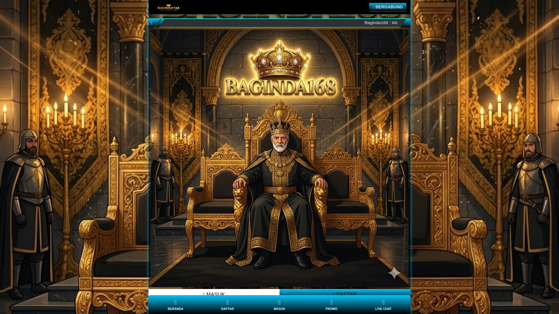 website screenshot of https://putri-baginda168.pages.dev/