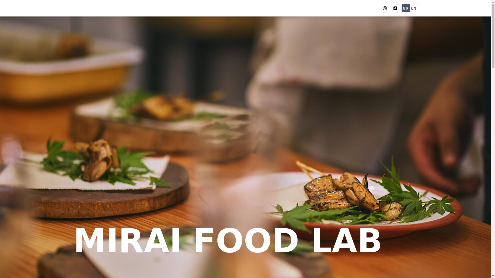 website screenshot of https://mirai-landing-page.pages.dev/