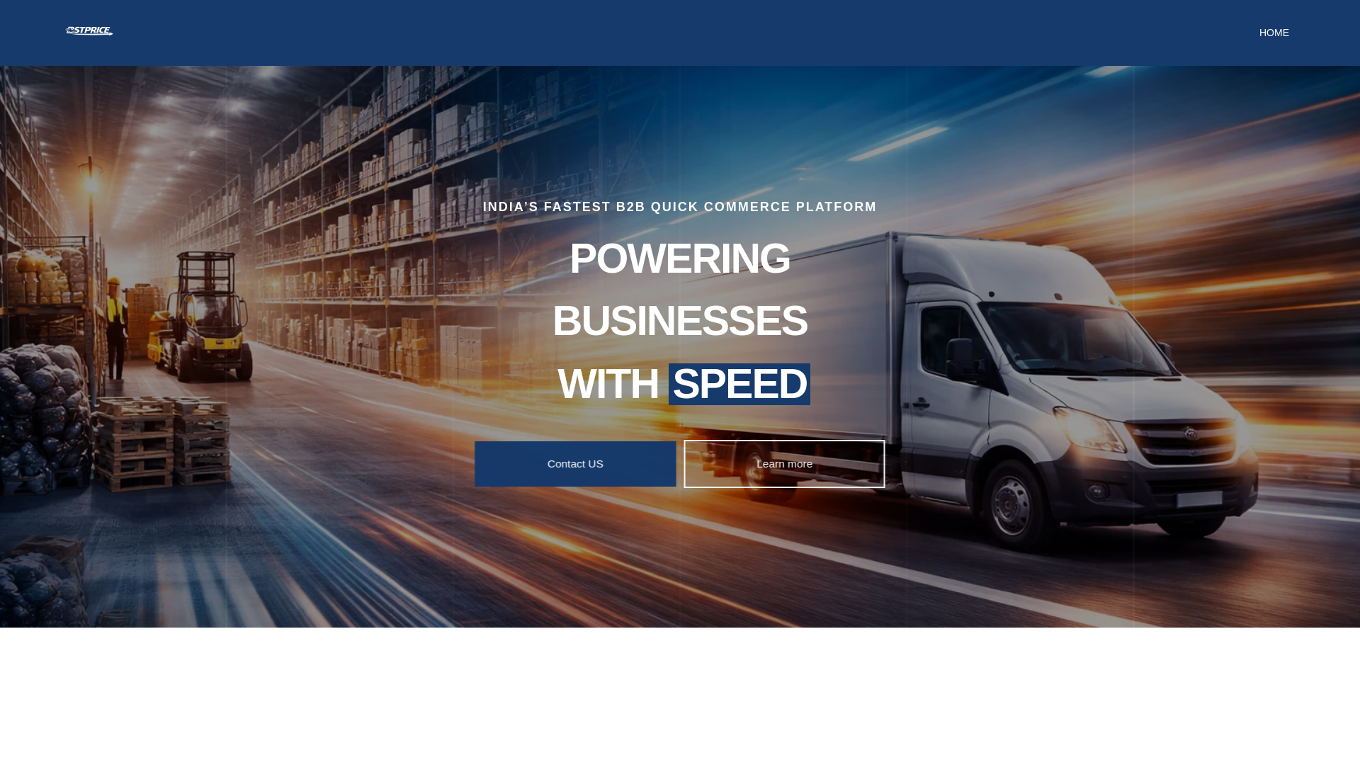 website screenshot of https://bstprice.in/