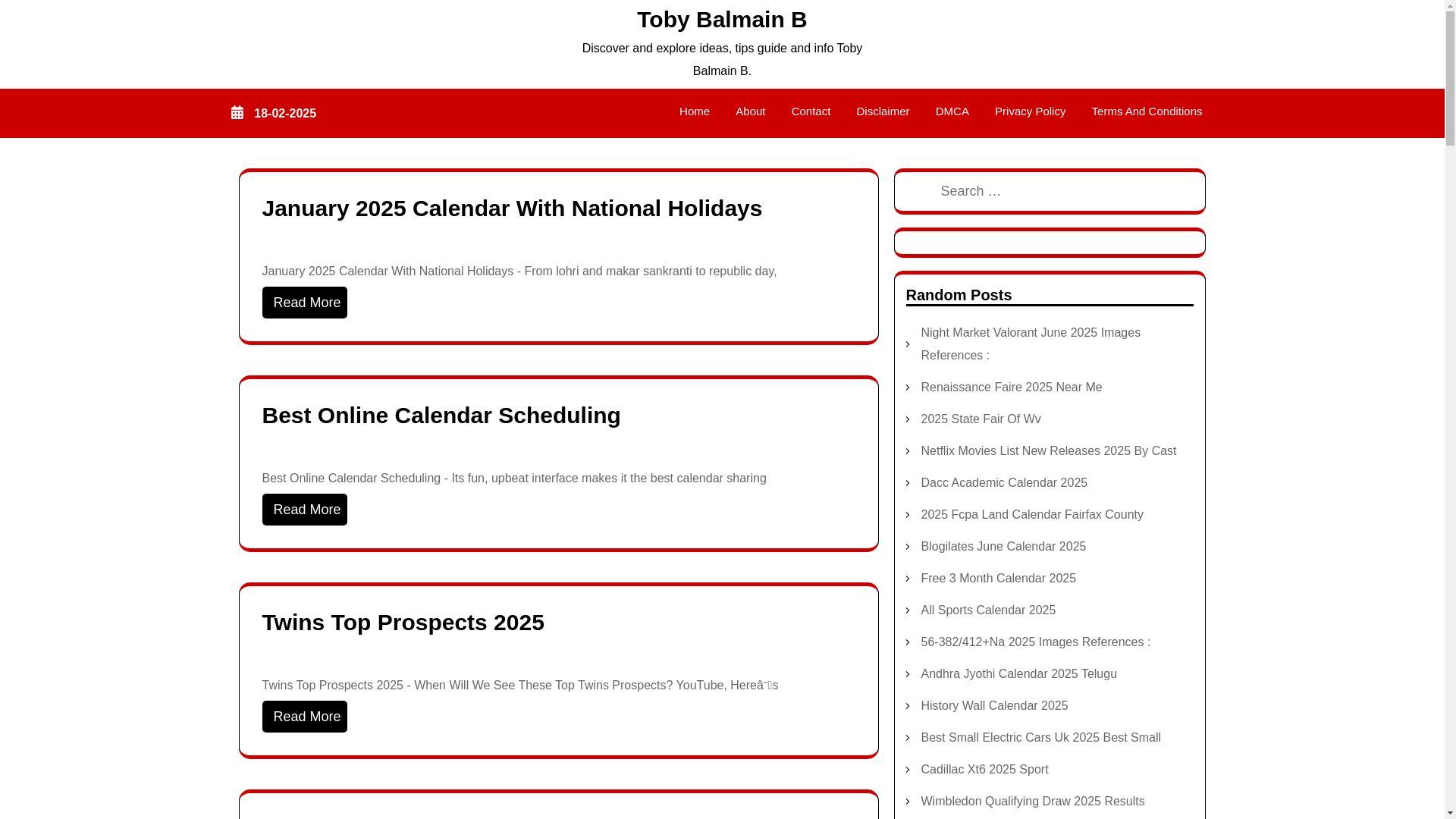 website screenshot of https://tobybalmainb.pages.dev/