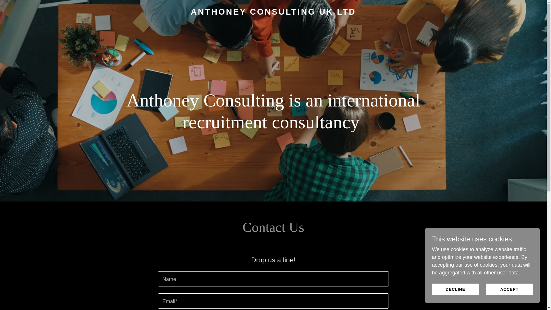 website screenshot of https://anthoneyconsultinguk.com/