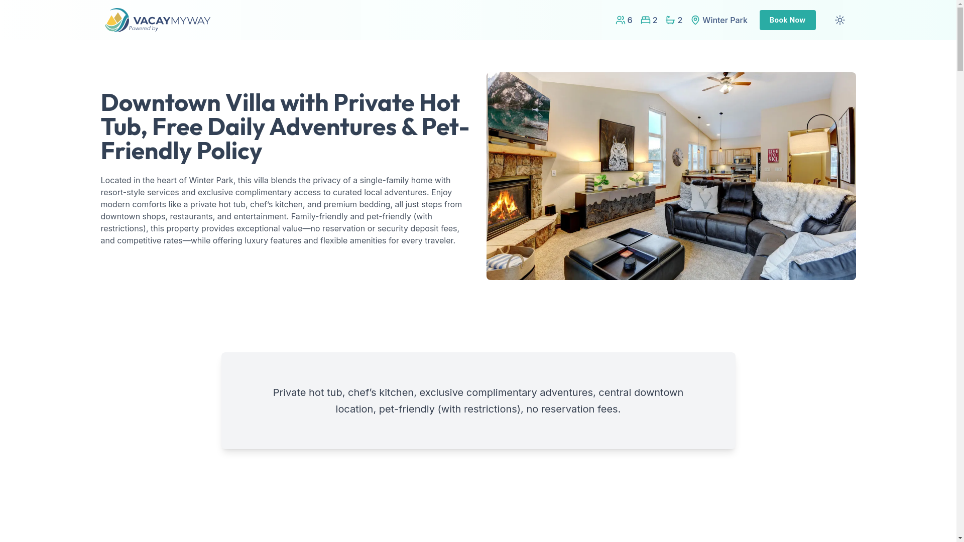 website screenshot of https://joytelemark.holiday/
