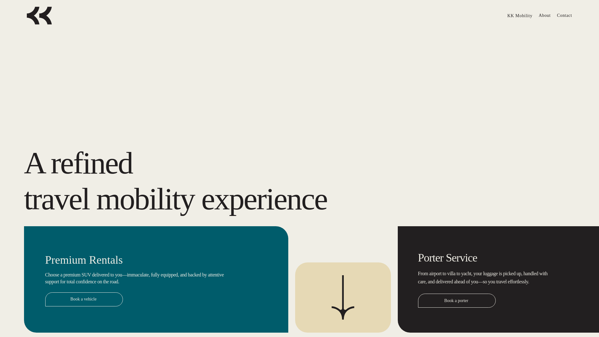 website screenshot of https://kkmobility.gr/