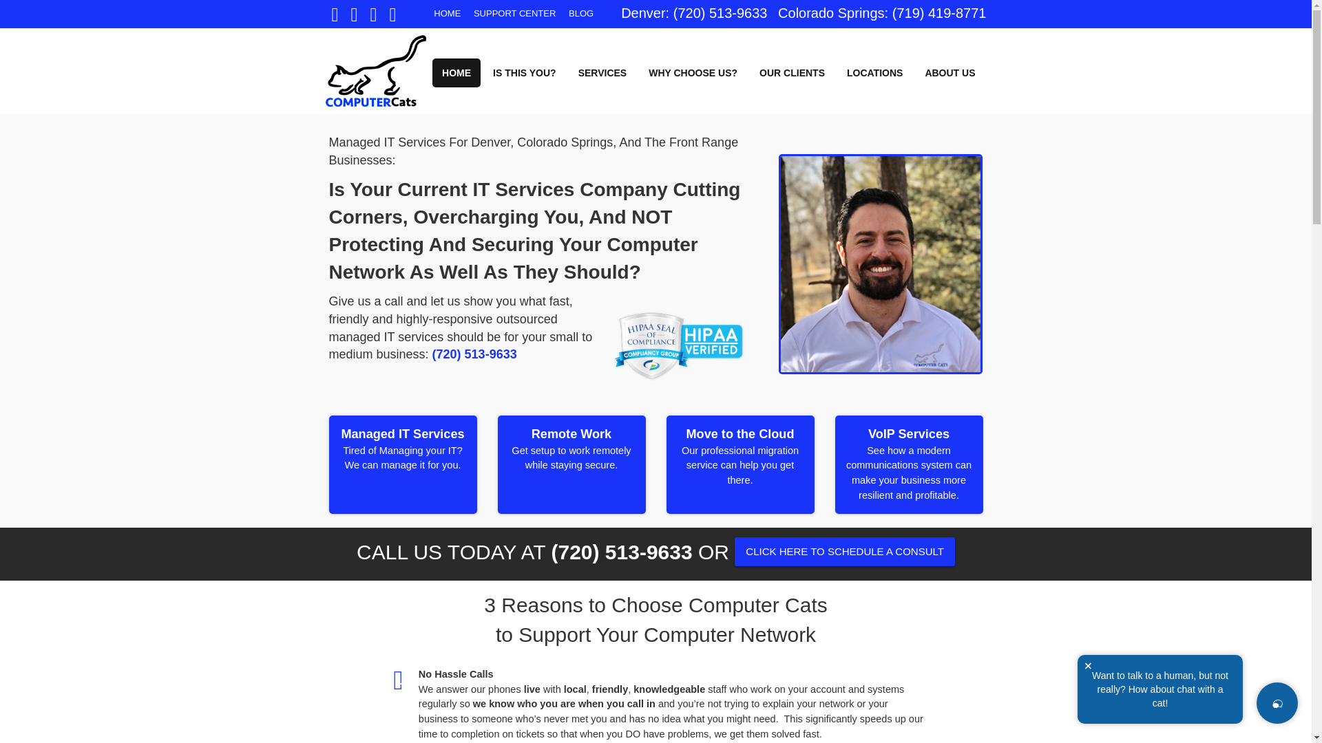 website screenshot of https://computercatsplace.com/