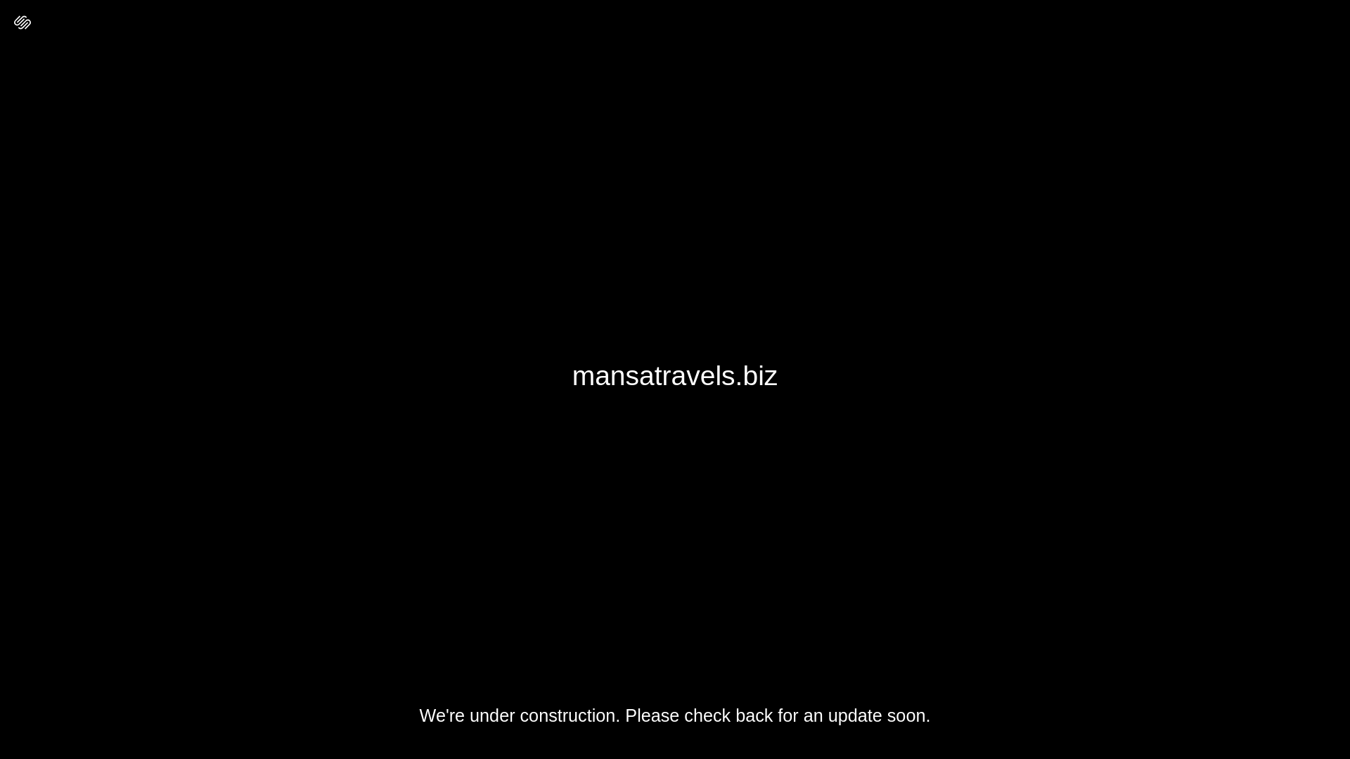 website screenshot of https://mansatravels.biz/