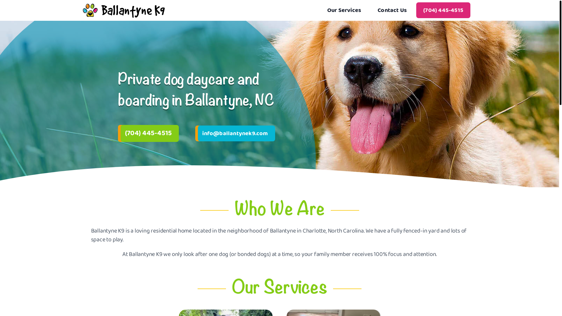 website screenshot of https://ballantynek9.pages.dev/
