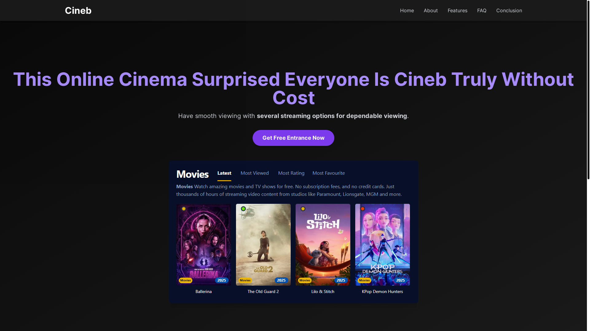 website screenshot of https://cineb-kt5a.pages.dev/