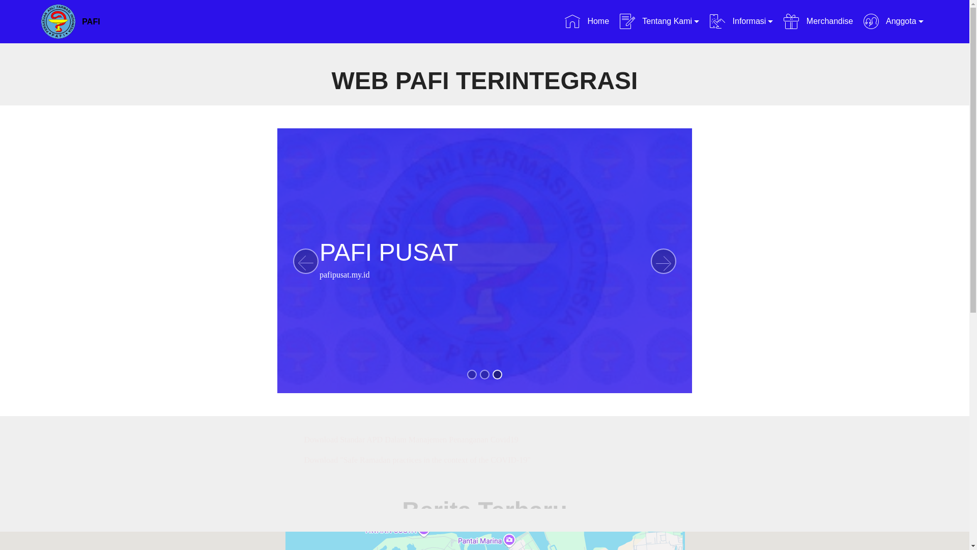 website screenshot of https://pafiprovjateng-my-id.pages.dev/