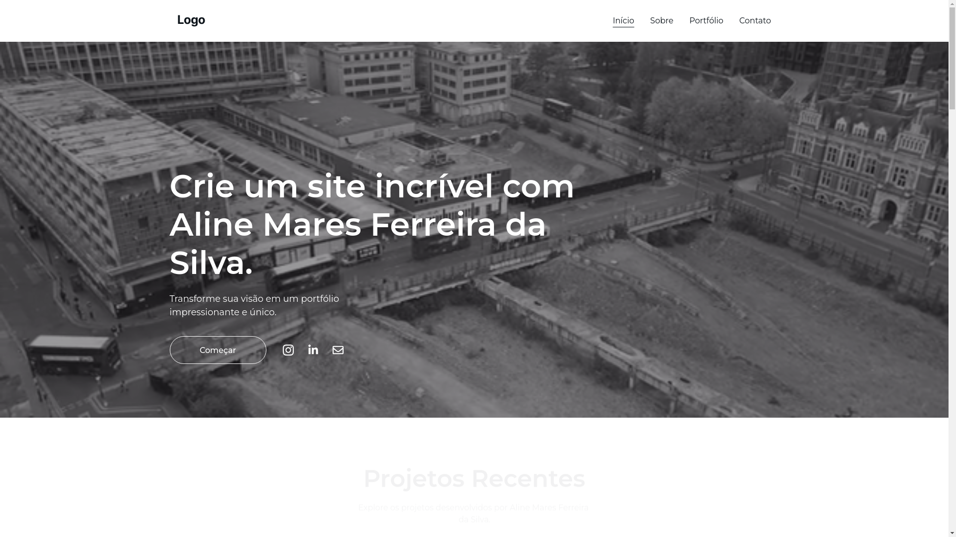 website screenshot of https://alineltda.shop/