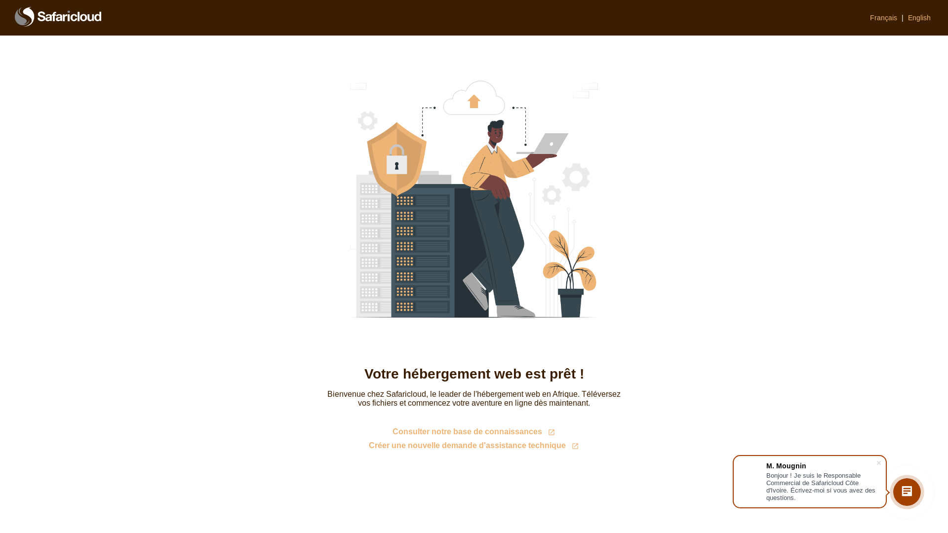website screenshot of https://govapass.ci/