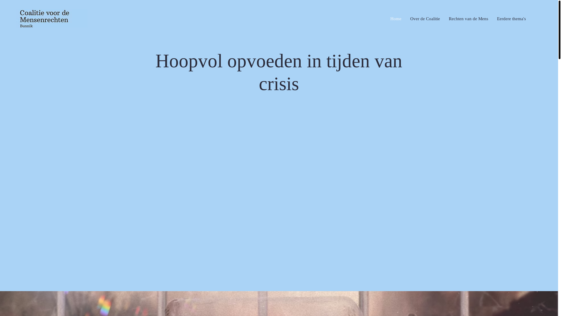 website screenshot of https://coalitievoordemensenrechten.nl/