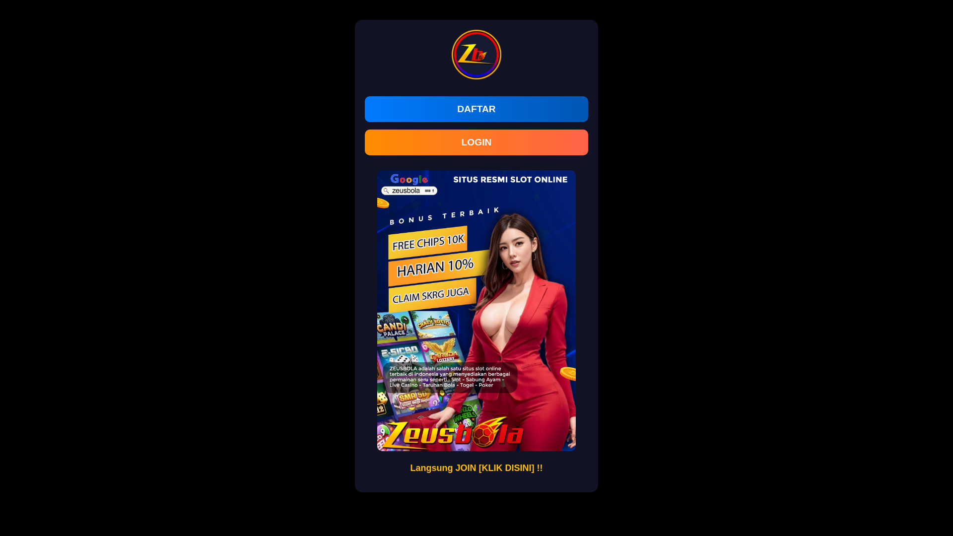 website screenshot of https://menyala-bos-ku.pages.dev/