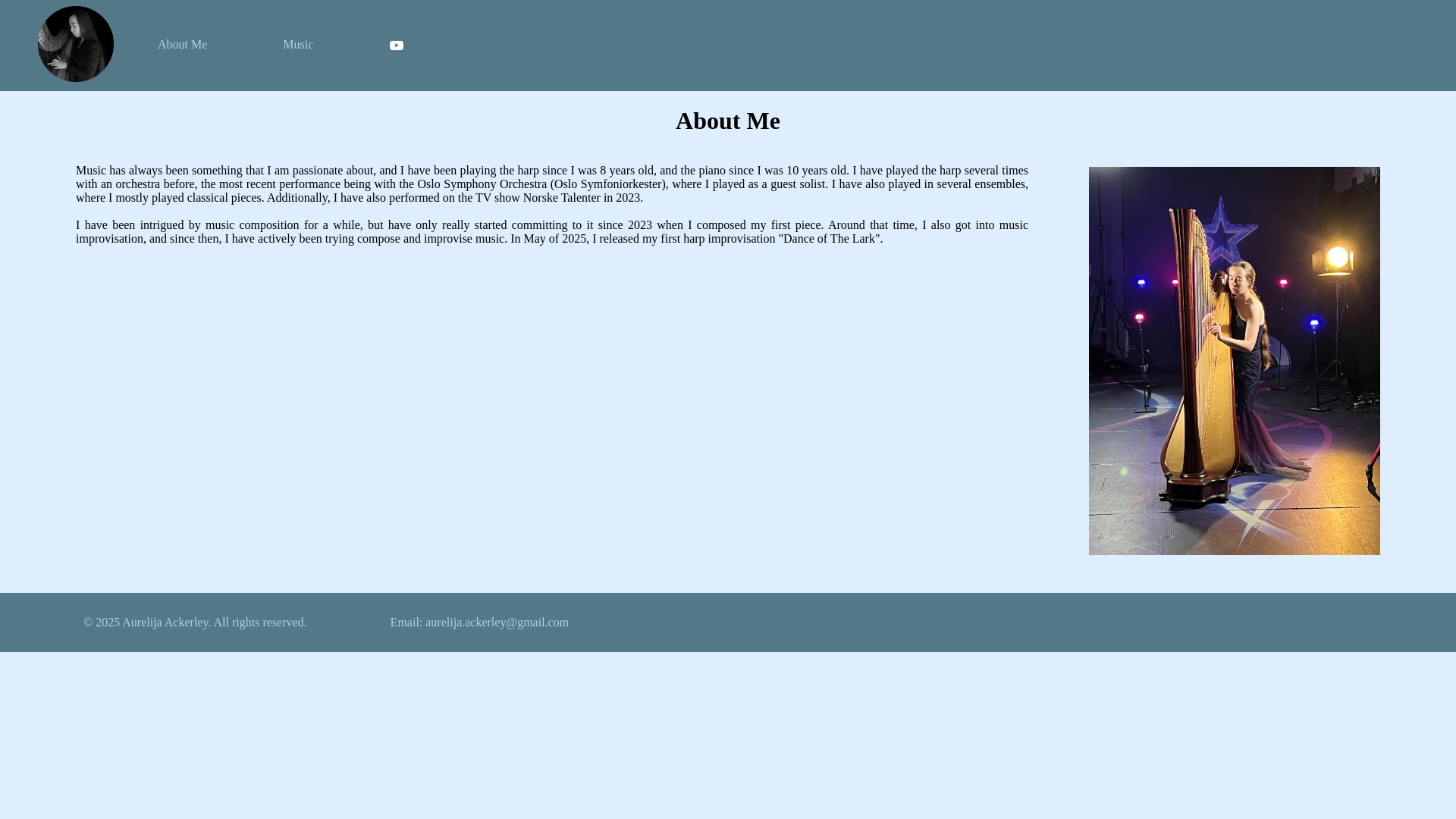 website screenshot of https://aurelijaackerley.pages.dev/
