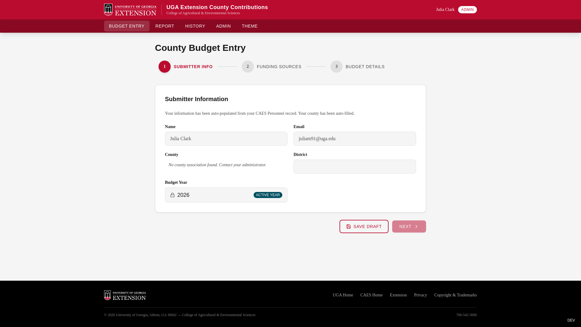 website screenshot of https://countycont-3hpml.sevalla.app