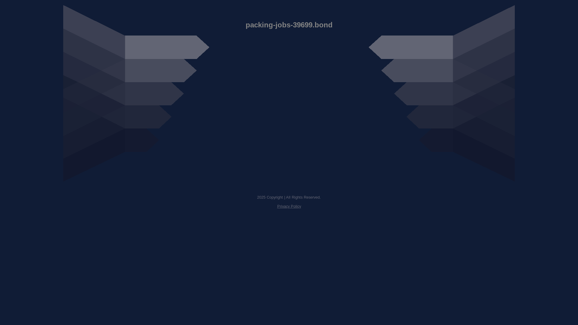 website screenshot of https://packing-jobs-39699.bond/
