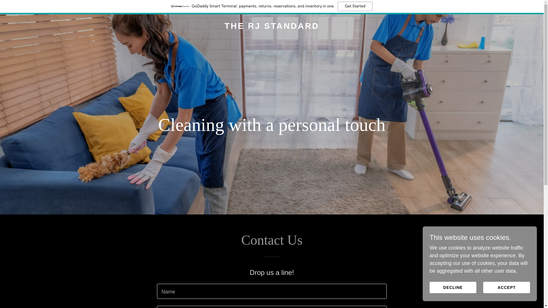 website screenshot of https://therjstandard.com/