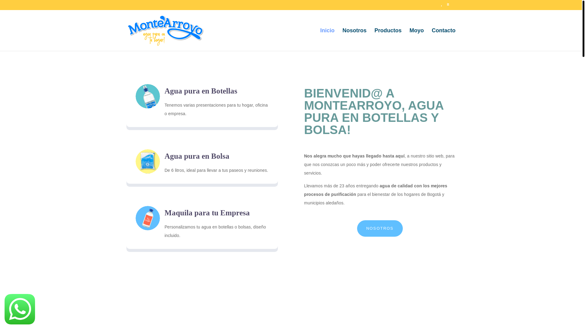 website screenshot of https://somoztuaguasmontear.fun/
