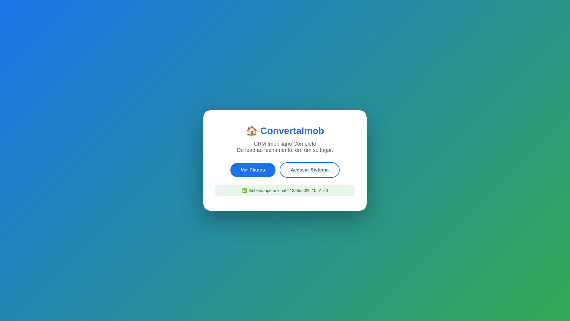 website screenshot of https://convertaimob.com.br/