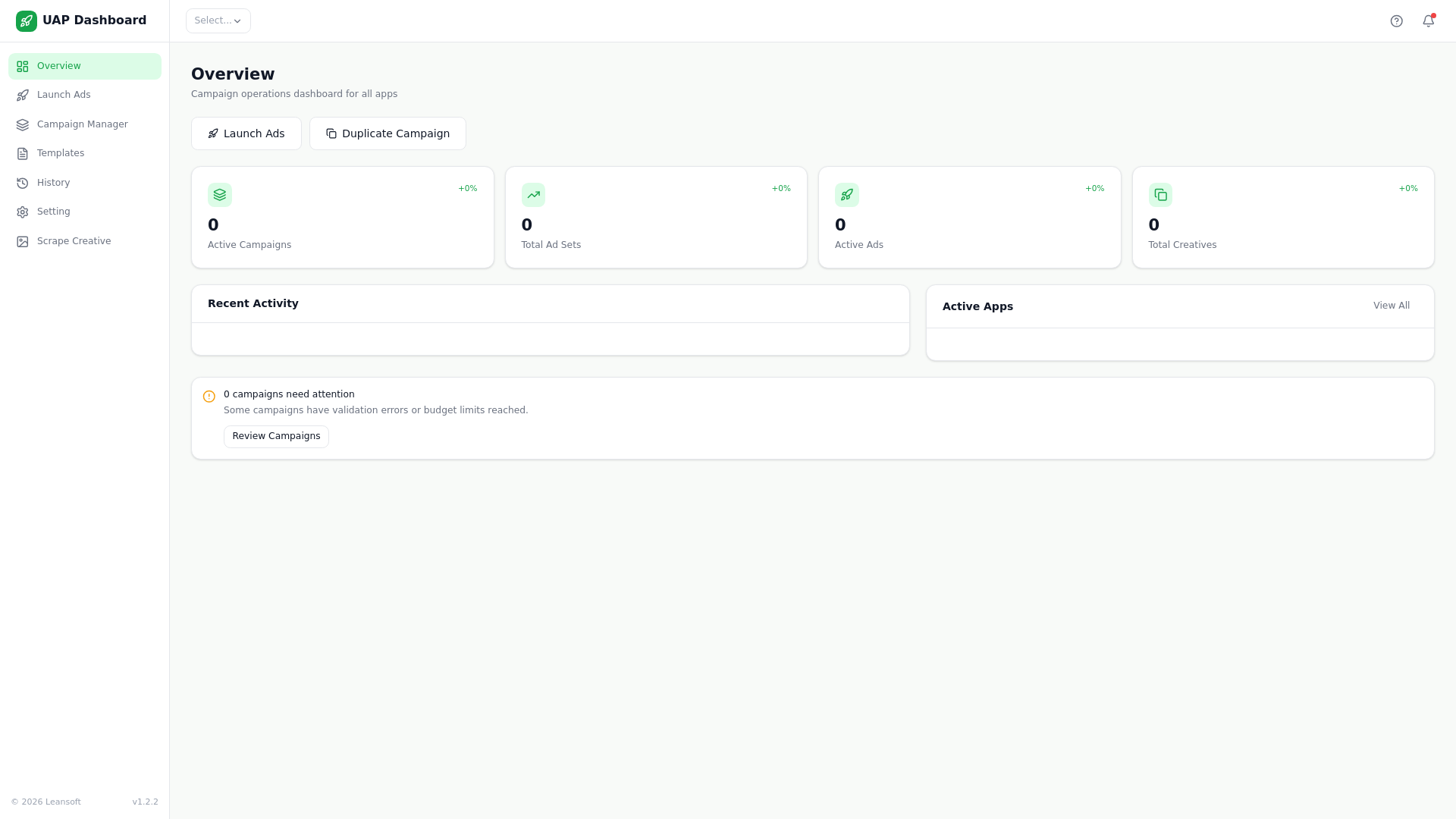 website screenshot of https://uap-dashboard-kmf.pages.dev/