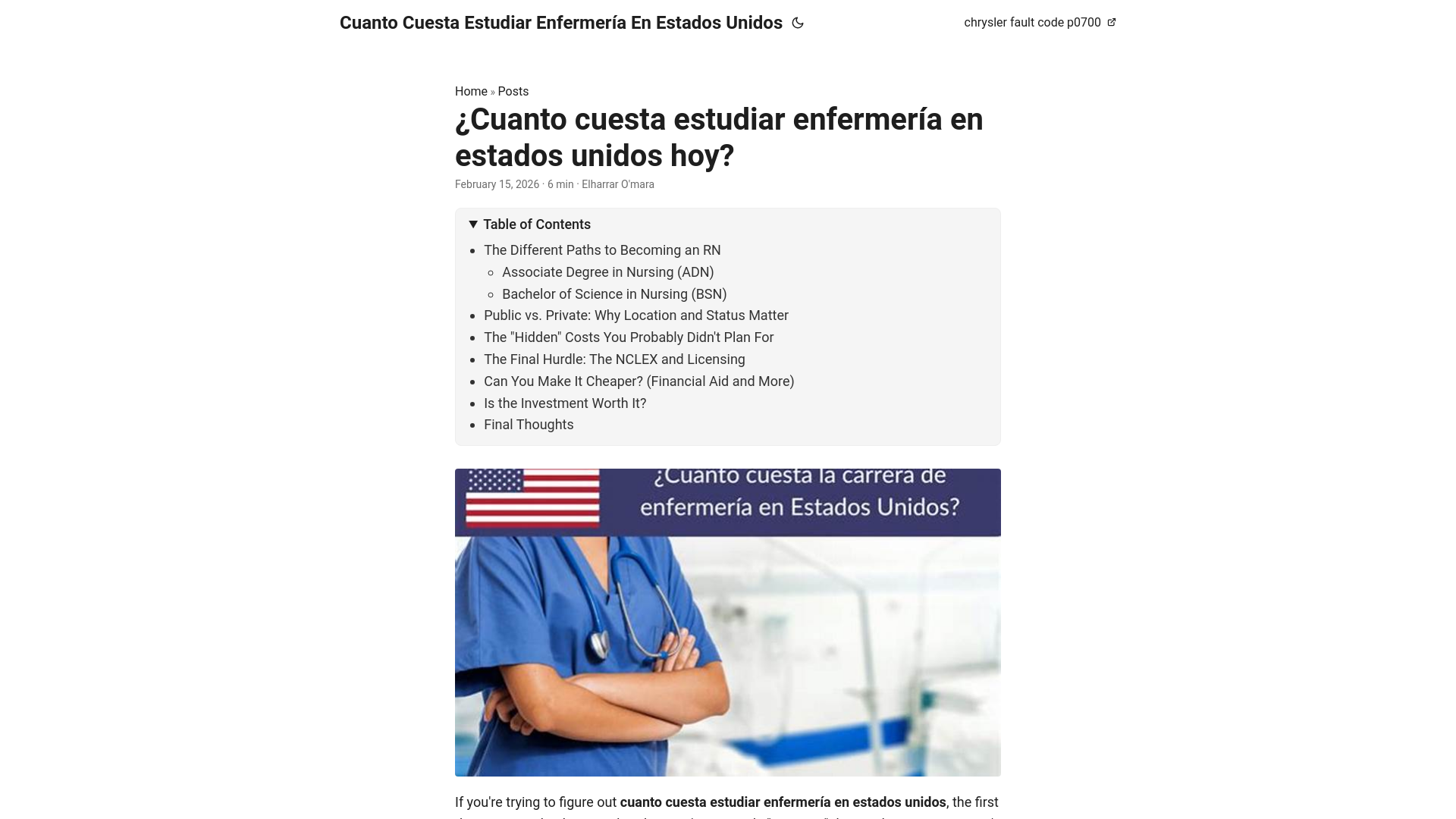 website screenshot of https://cuanto-cuesta-estudiar-enfermera-en-estados-unidos.pages.dev/