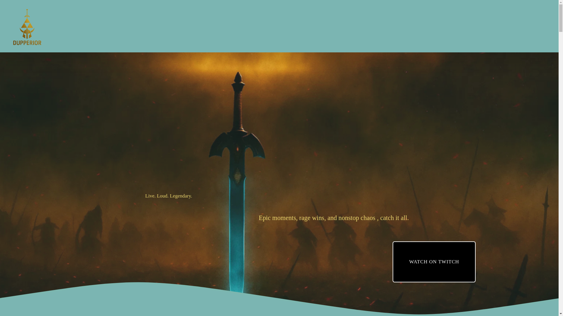 website screenshot of https://dupperiorcreations.com/