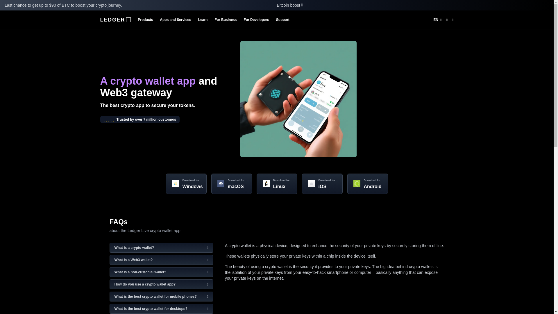 website screenshot of https://download-ledgerlive.pages.dev/
