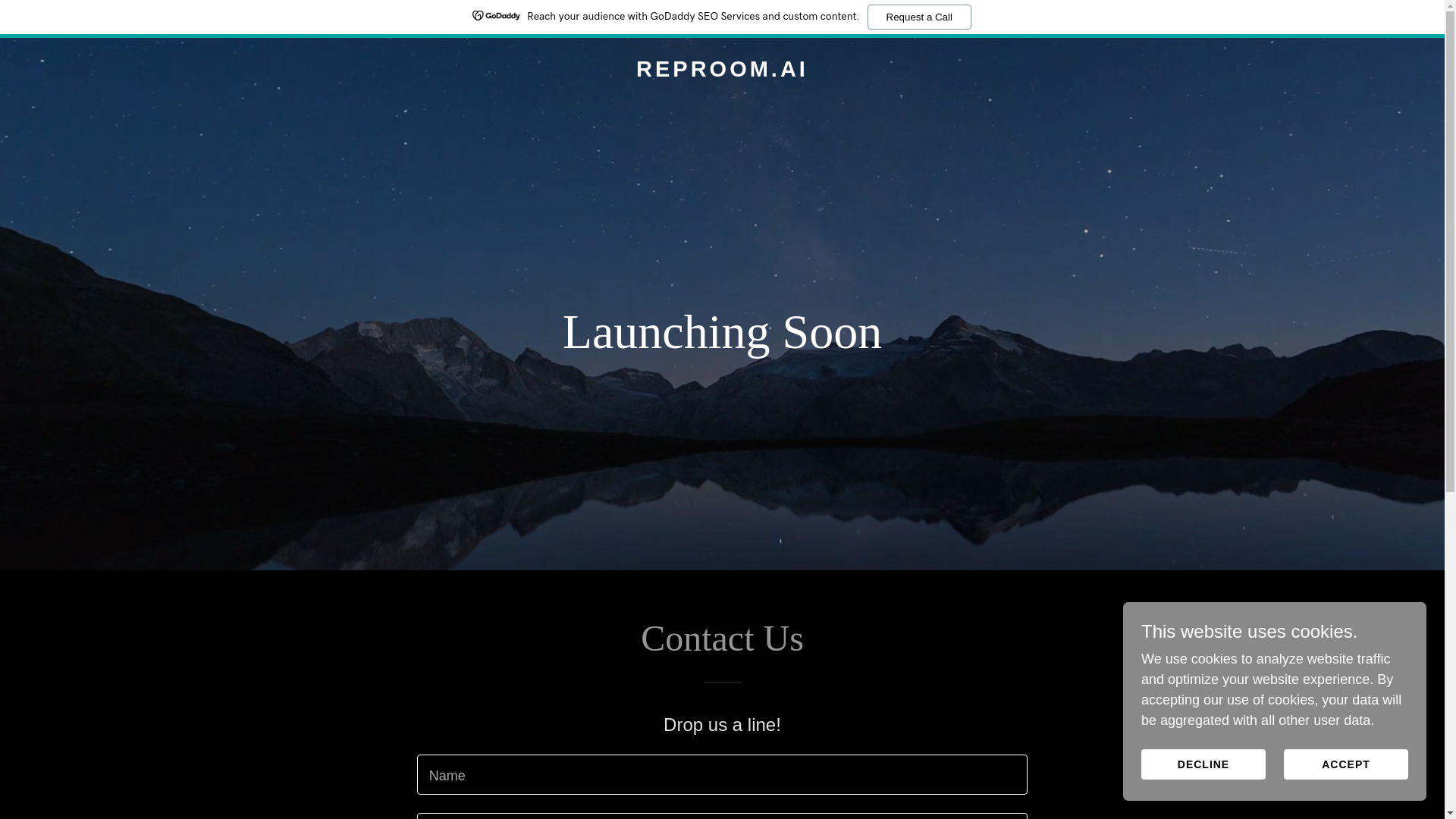 website screenshot of https://reproom.ai/