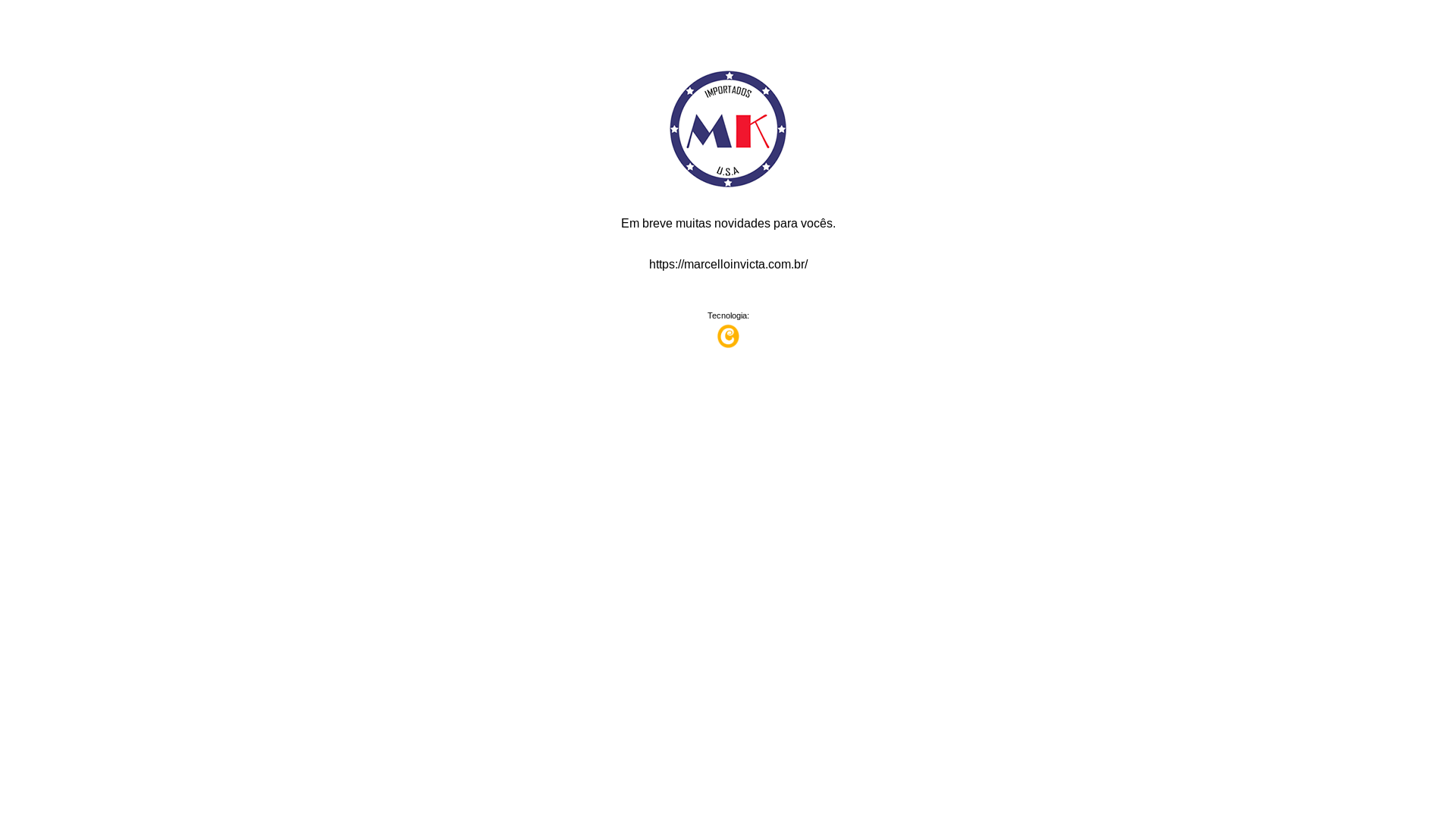 website screenshot of https://marcelloinvicta.com.br/