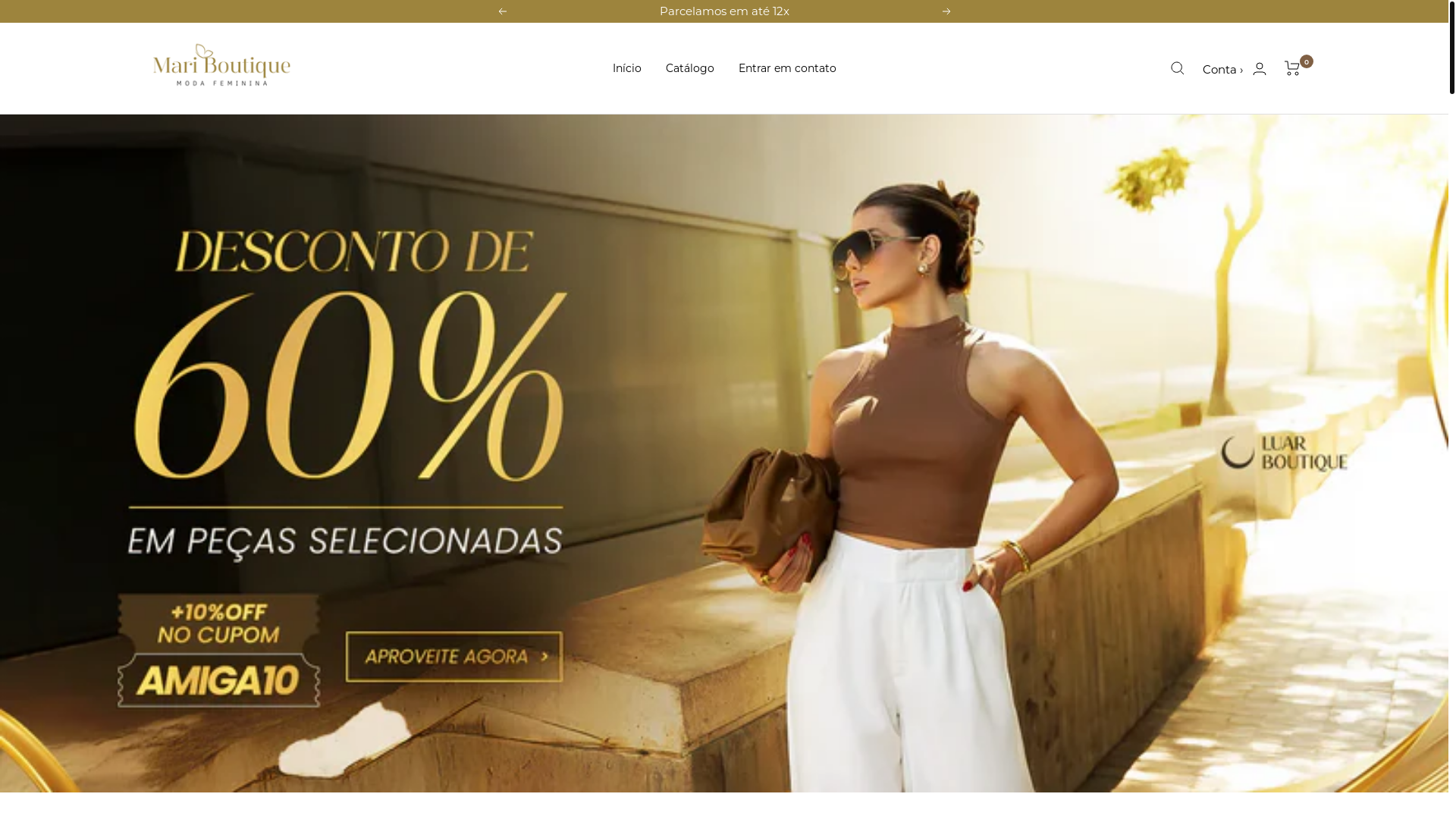 website screenshot of https://boutiquemariie.site/