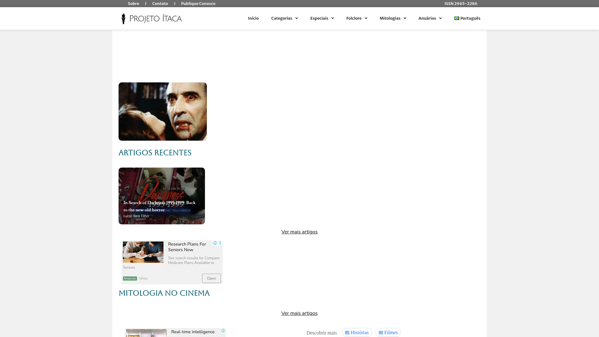 website screenshot of https://projetoitaca.com.br