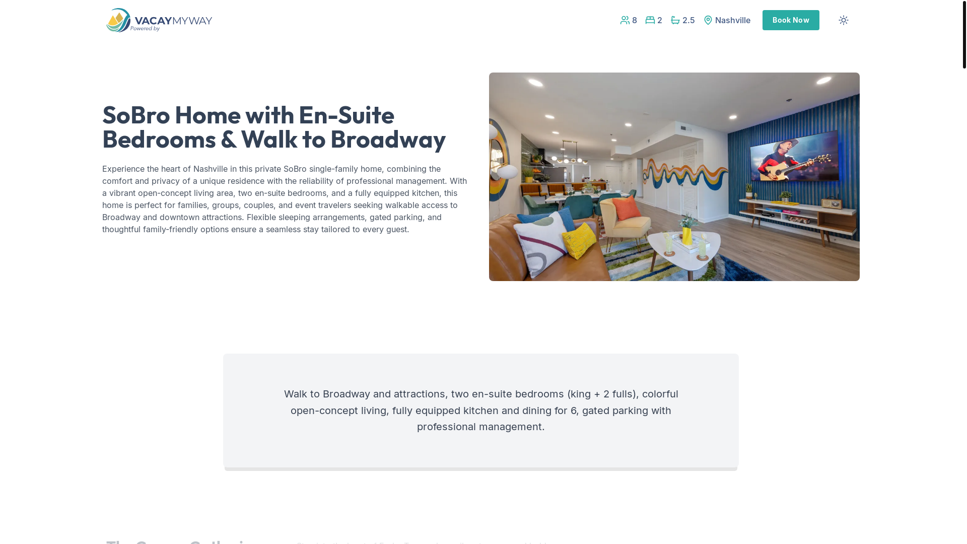 website screenshot of https://livelysobro.vacations/