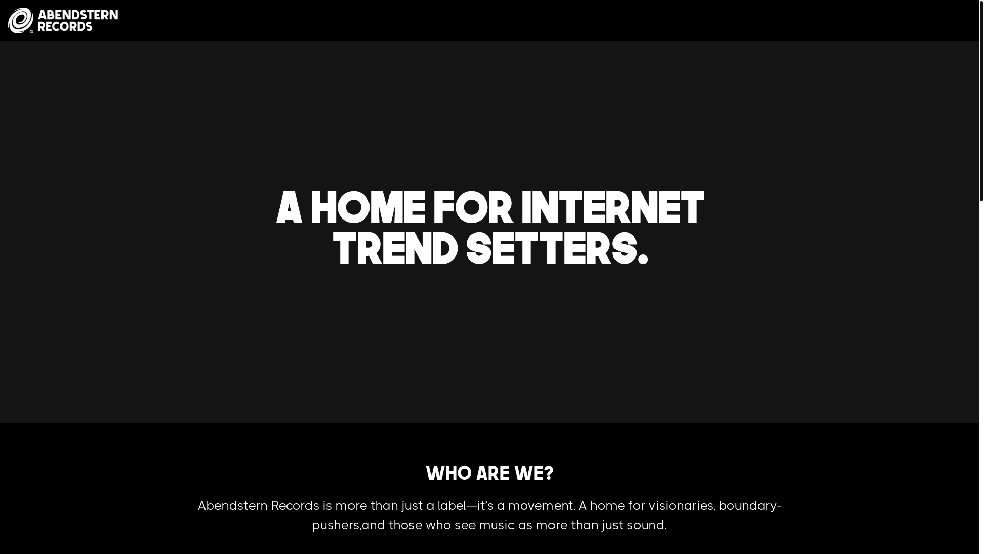 website screenshot of https://abendstern.pages.dev/