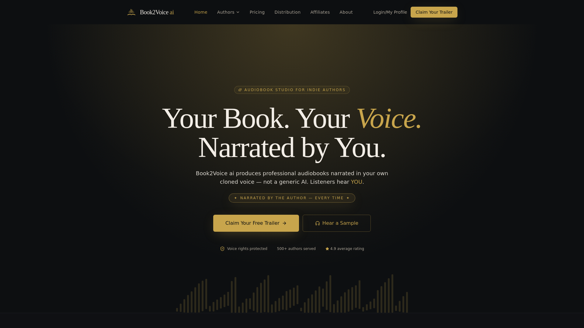 website screenshot of https://audiobookme.app/