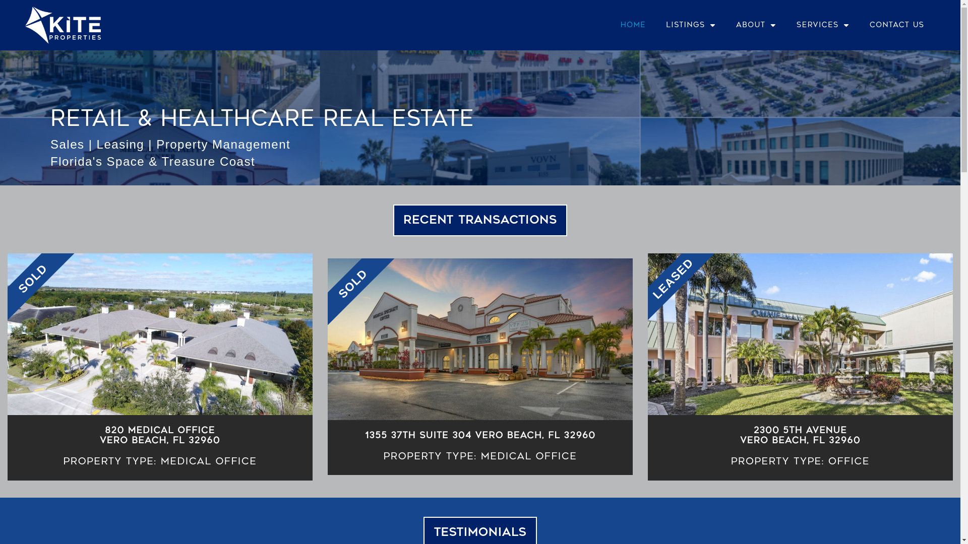 website screenshot of https://teamkitepropertiesllc.com/