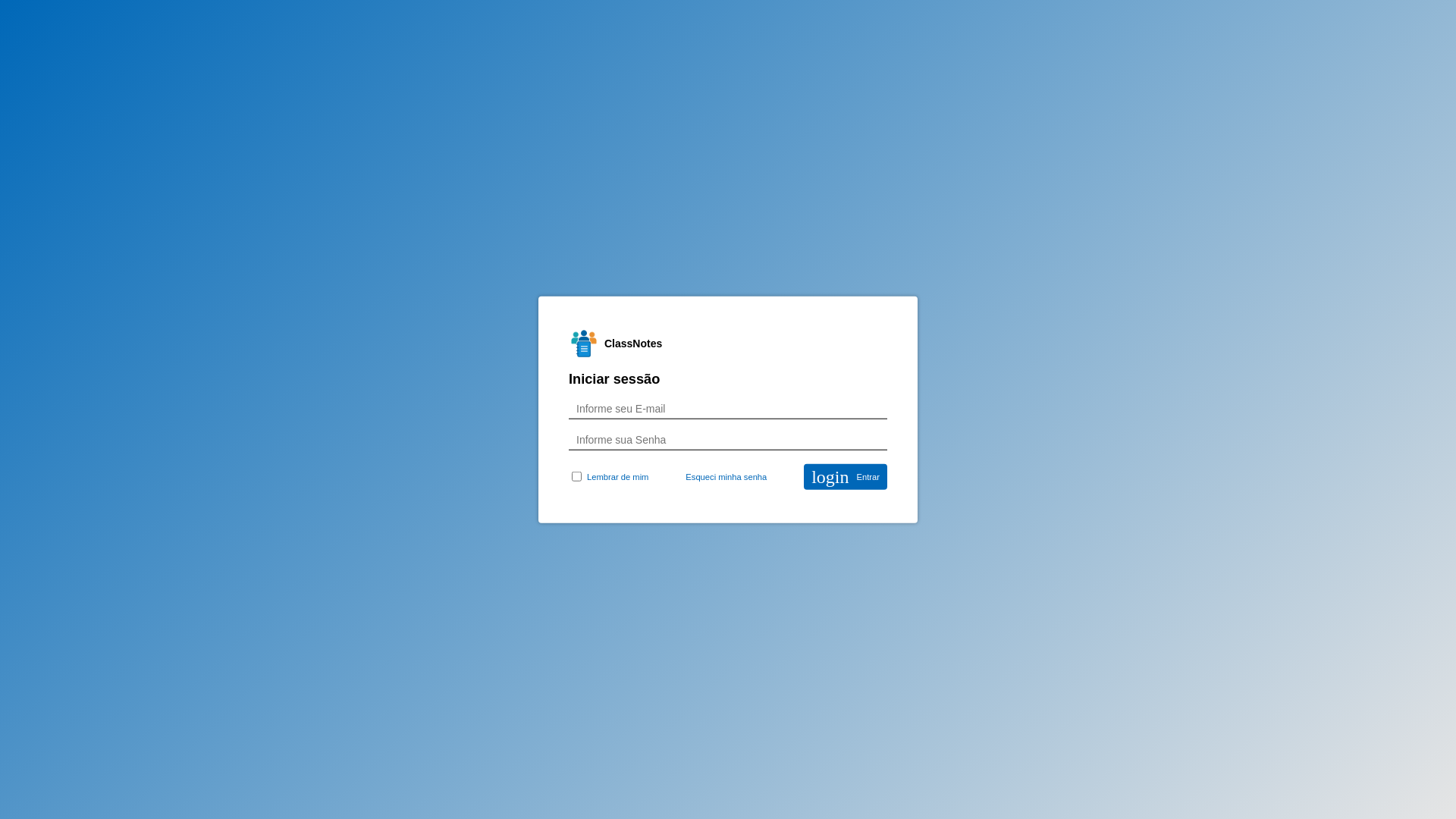 website screenshot of https://classnotes.com.br/