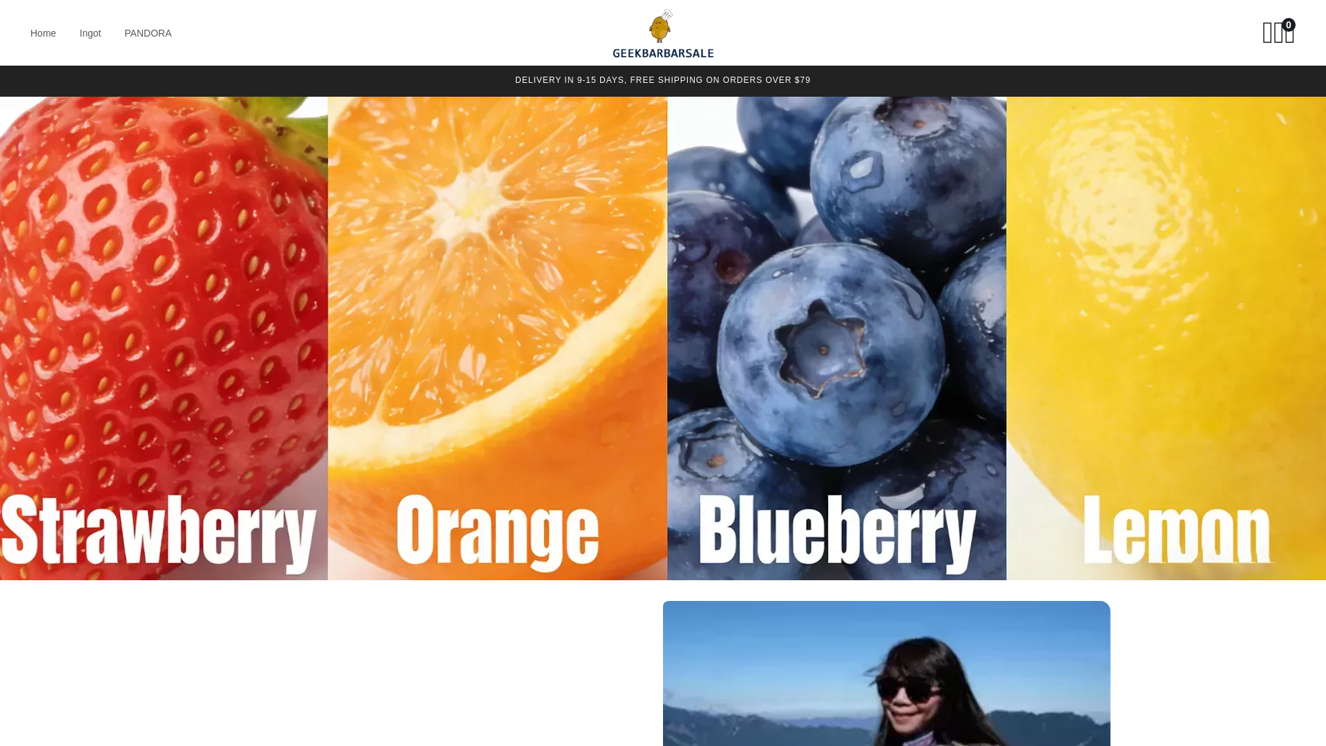website screenshot of https://geekbarbarsale.com/