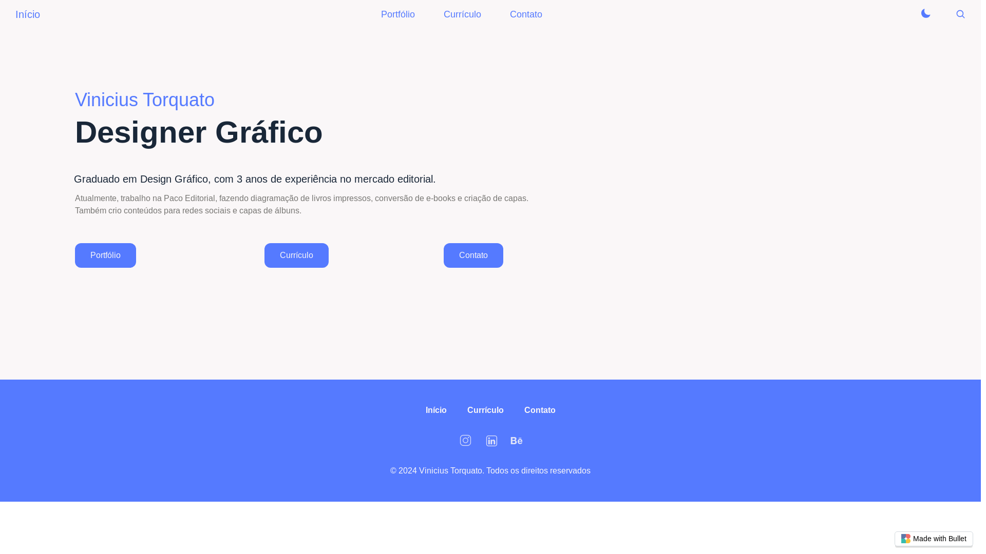 website screenshot of https://viniciustorquato-bullet.pages.dev/