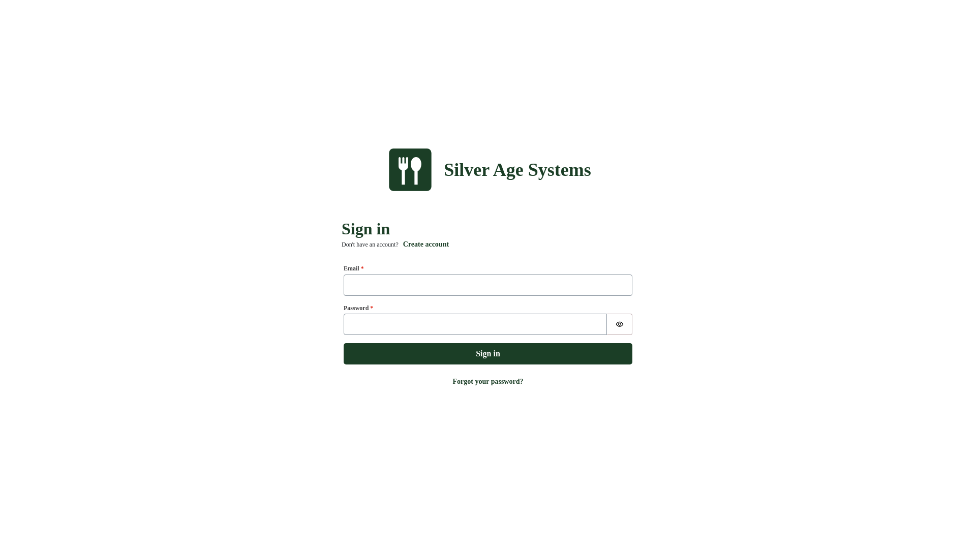 website screenshot of https://silveragesystems.com.au/