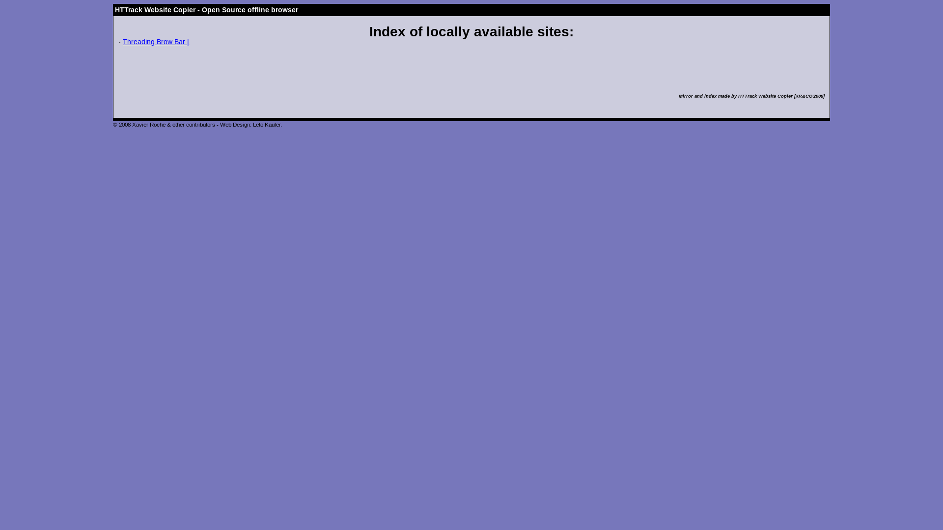 website screenshot of https://threadingbrow.com/