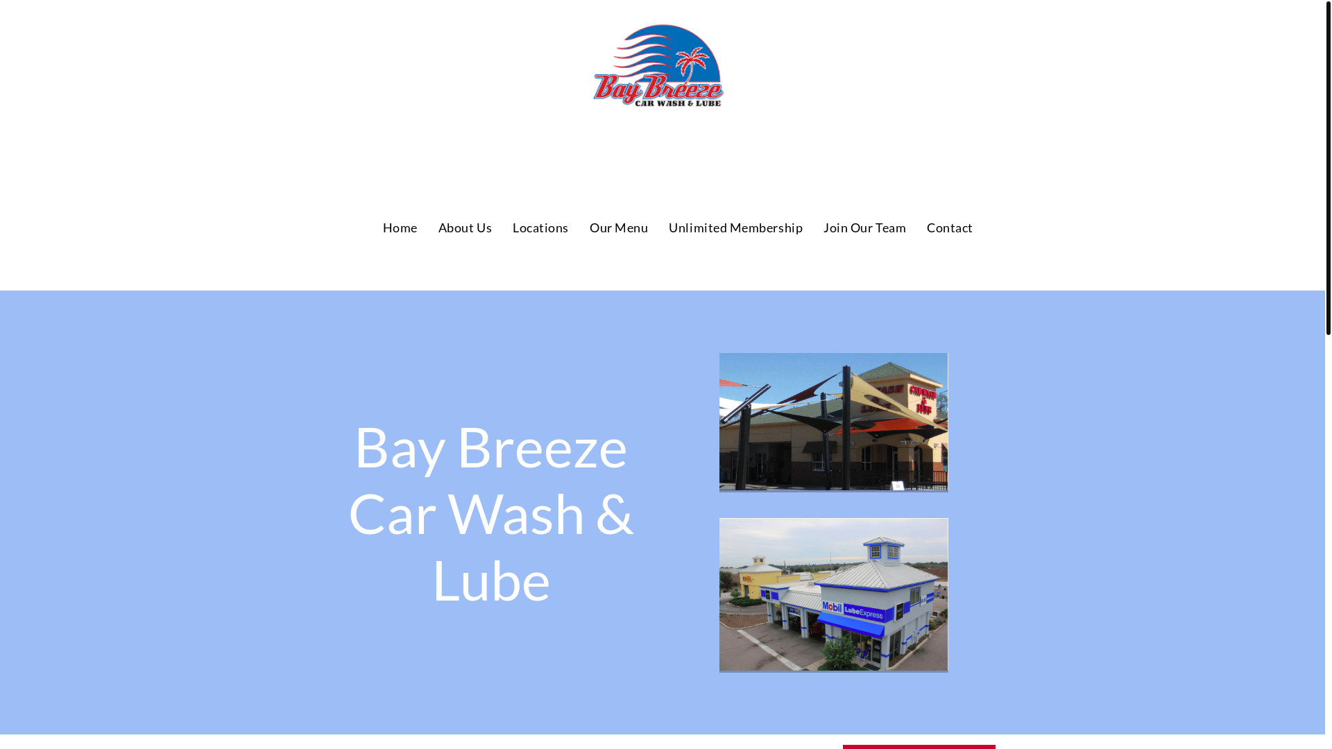 website screenshot of https://baybreezecarwash.shop/