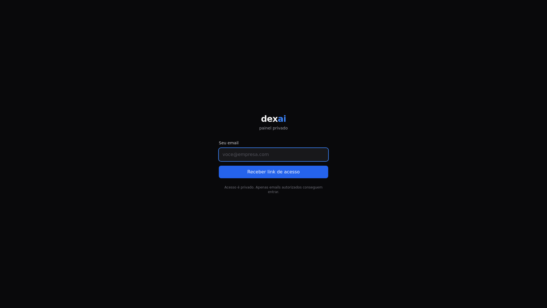 website screenshot of https://dexai-panel.pages.dev/