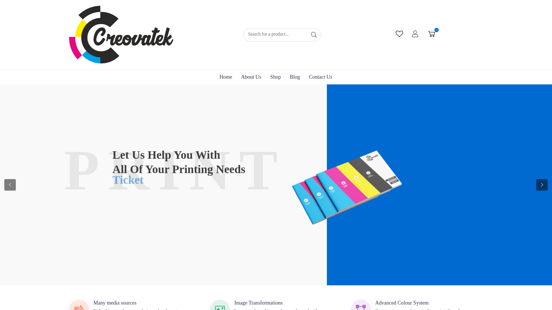 website screenshot of https://thundereyeservices.in