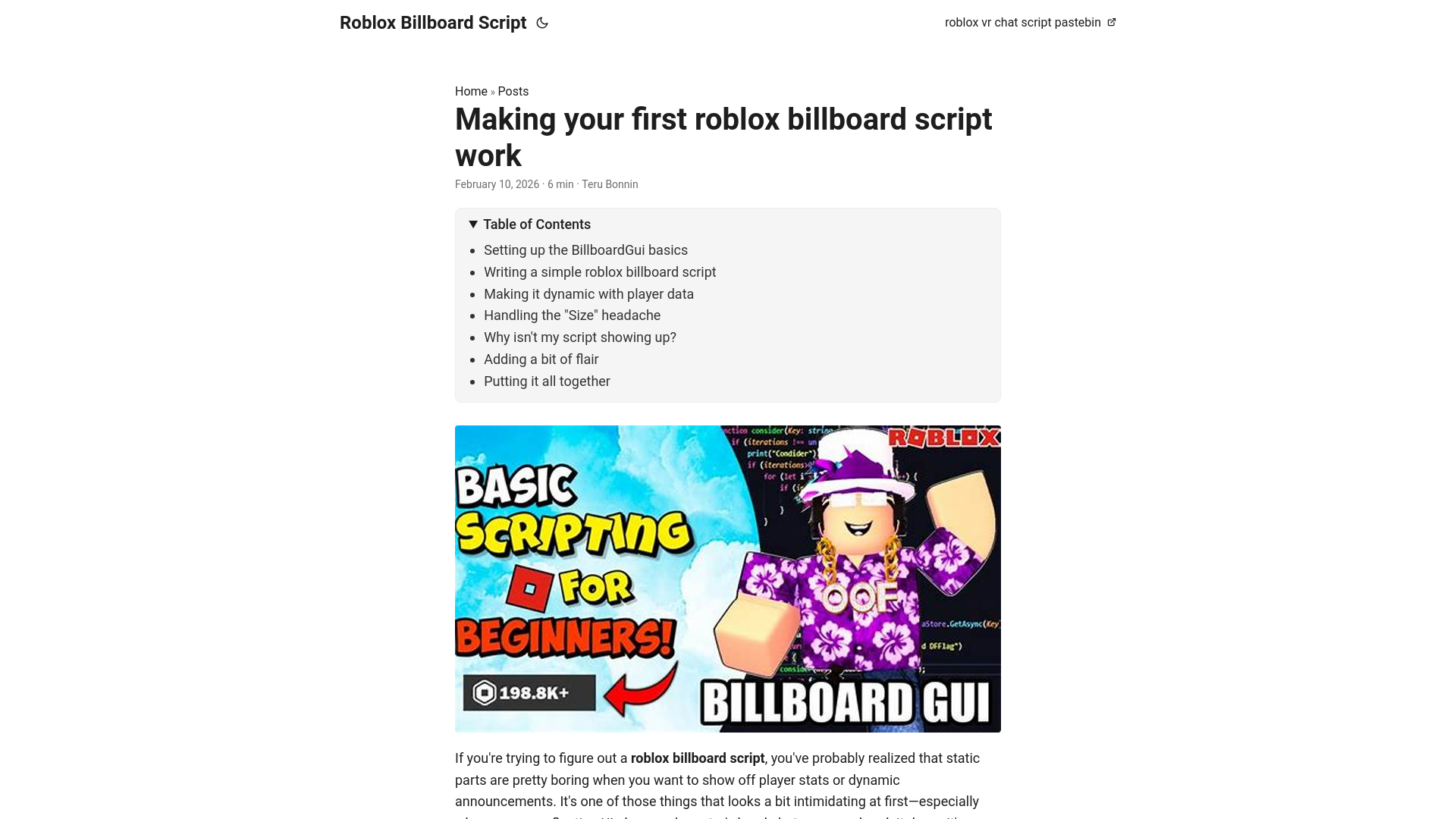 website screenshot of https://roblox-billboard-script.pages.dev/